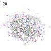 1440Pcs Glitter DIY 3D Flat Nail Art Rhinestone Sequins Decoration Manicure Tips
