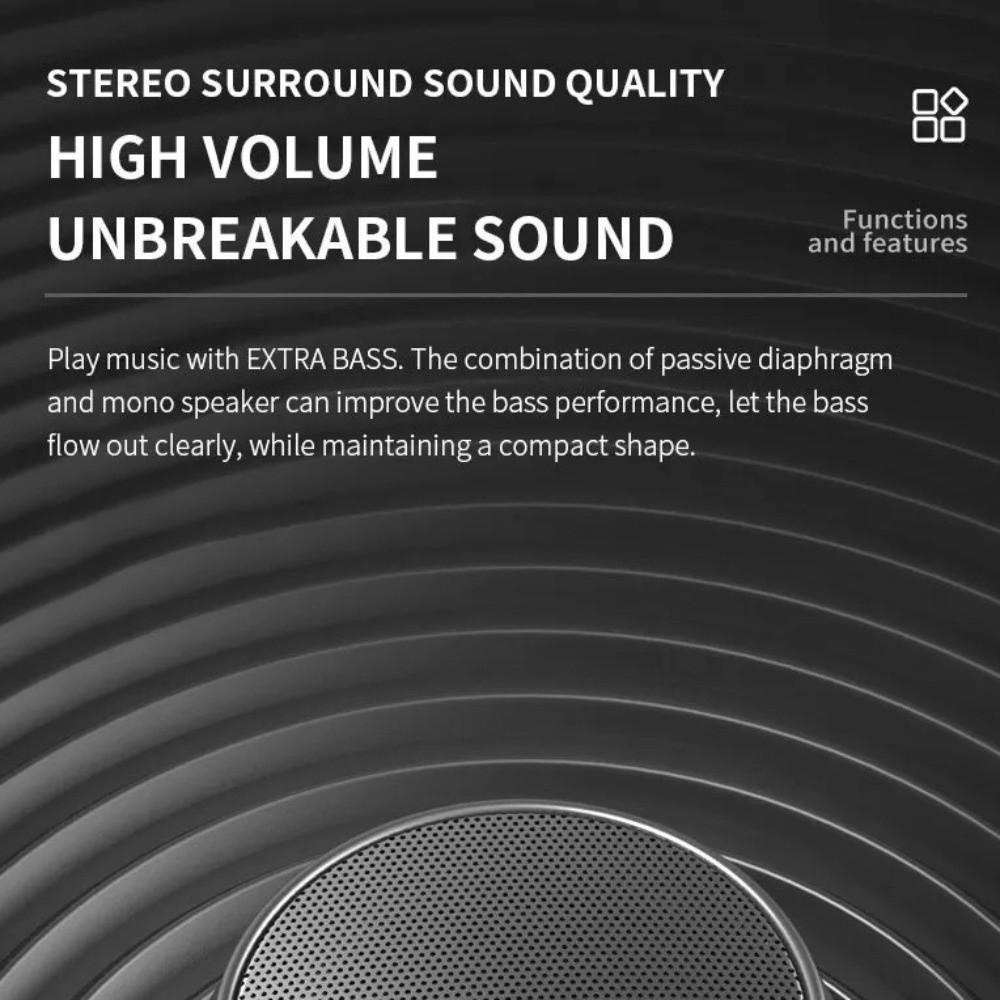 Bluetooth Bluetooth Speaker Stereo Mini Speaker Outdoor Stereo Portable Speaker Travel Use