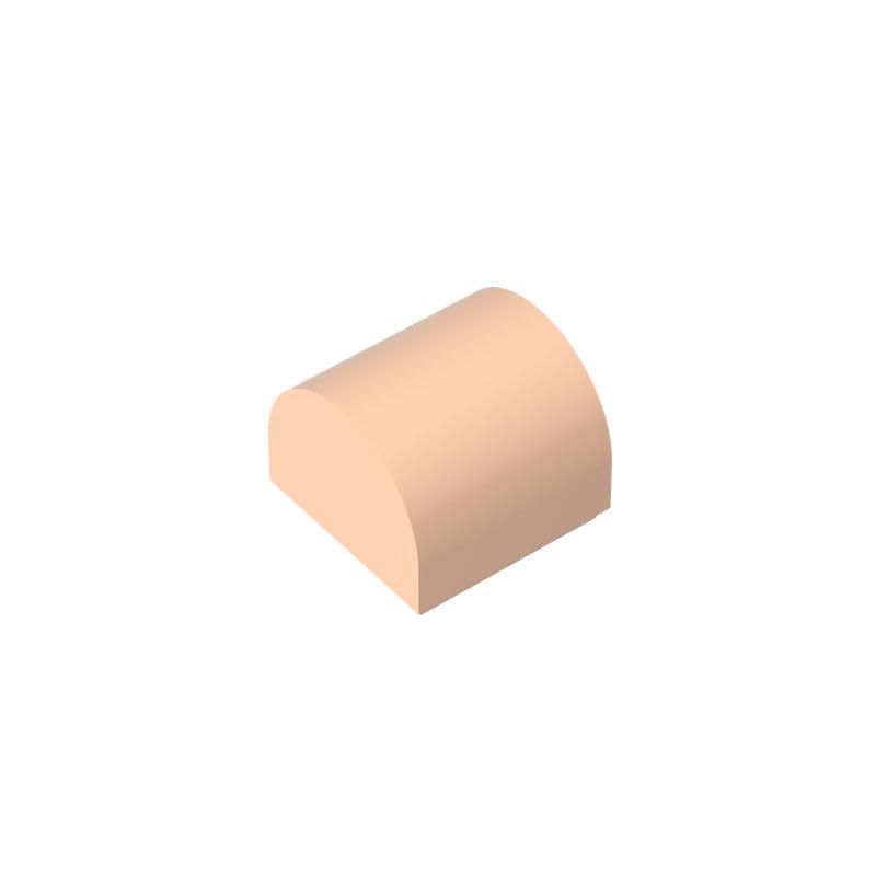50 шт. 49307 Изогнутый 1x1x2/3 Гладкий скат Игрушка Для Технических Строительных Блоков Подарок Совместимая Сборка DIY MOC Дети