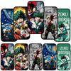 Для iPhone 16 15 Xiaomi Redmi Note 13 12 11 Pro Max X 9 14 Plus XR Samsung Galaxy A15 S24 S23 Huawei OPPO Чехол My Hero Academia Anime Midoriya Izuku