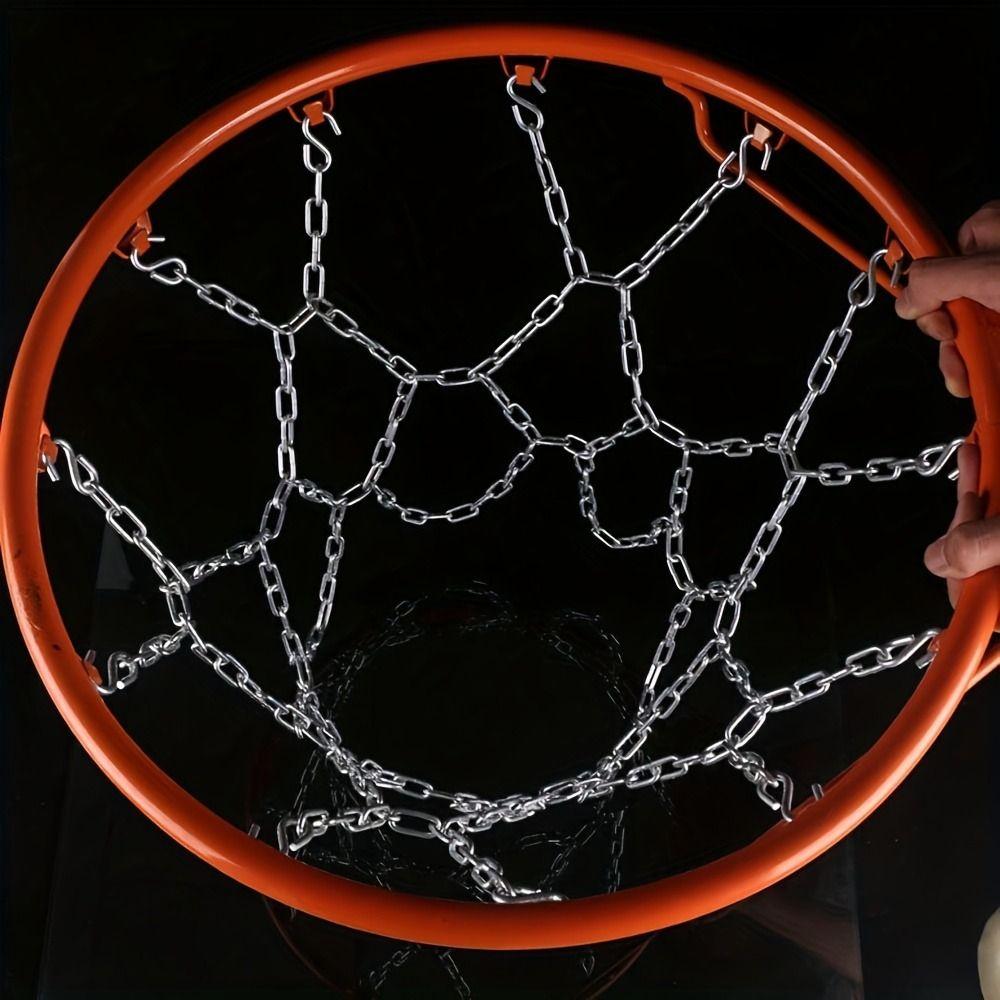 Thickened Basketball Hoop Net No Deformation Basket Rim Net Teaching Tools