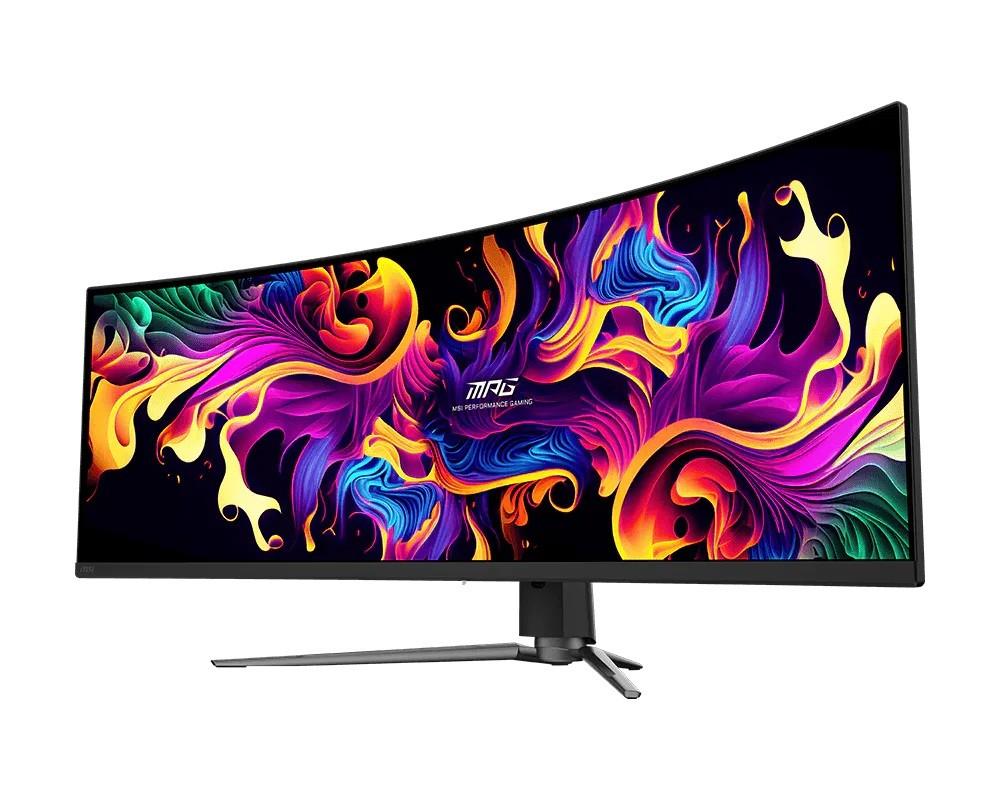Монитор MPG 491CQP QD-OLED 49 дюймов/LED/QD-OLED/Изогнутый/144 Гц/Черный