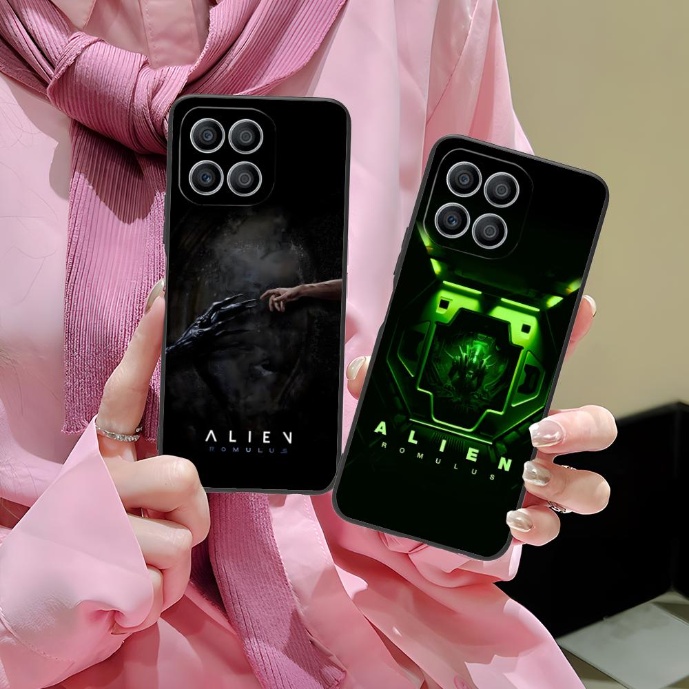 Alien Romulus Mobile Cell Phone Case for Honor 90 80 70 60 50 30 20 10 9 8 7 Pro S SE Lite 5G Colorful Printing Cover Cellphones