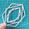 Multi-layered Diamond Metal Cutting Dies Stencil for DIY Scrapbooking Photo Album Embossing Paper Cards Crafts Diecuts