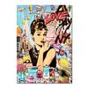 Modern Fashion Graffiti Street Pop Art Woman Frameless Poster Painting Canvas Print Wall Picture For Living Room Home Decoration