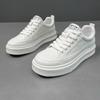 Men's board shoes 2026 spring and summer new leather punching casual versatile shoes student sports dad shoes