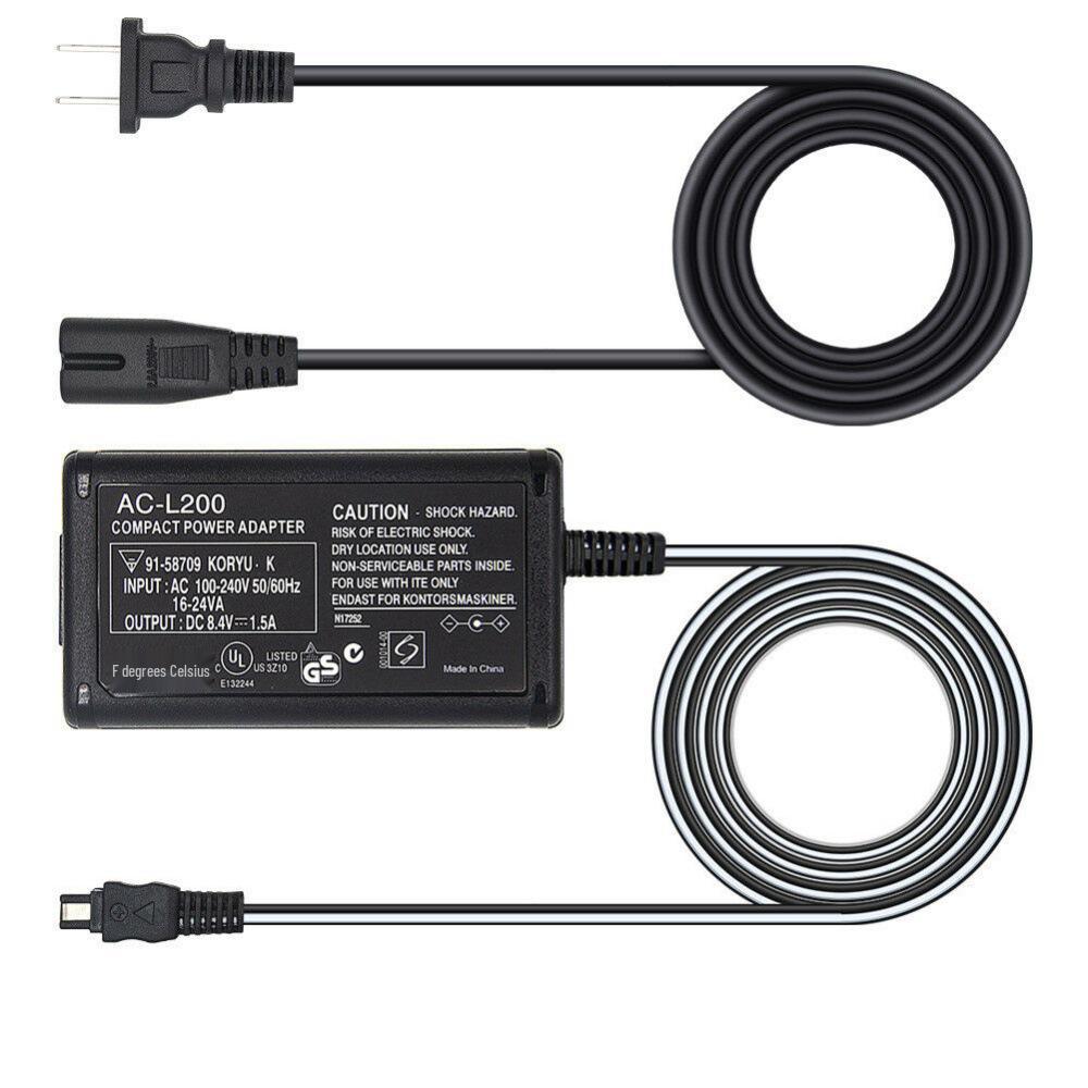 Зарядное устройство Sony DCR-SX40/SX41 8,4 В 1,5 А Адаптер AC-L200