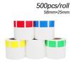 500Pcs Cable Label Stickers Marker Waterproof Self Adhesive for PC Network Wire USB Cable Power Line