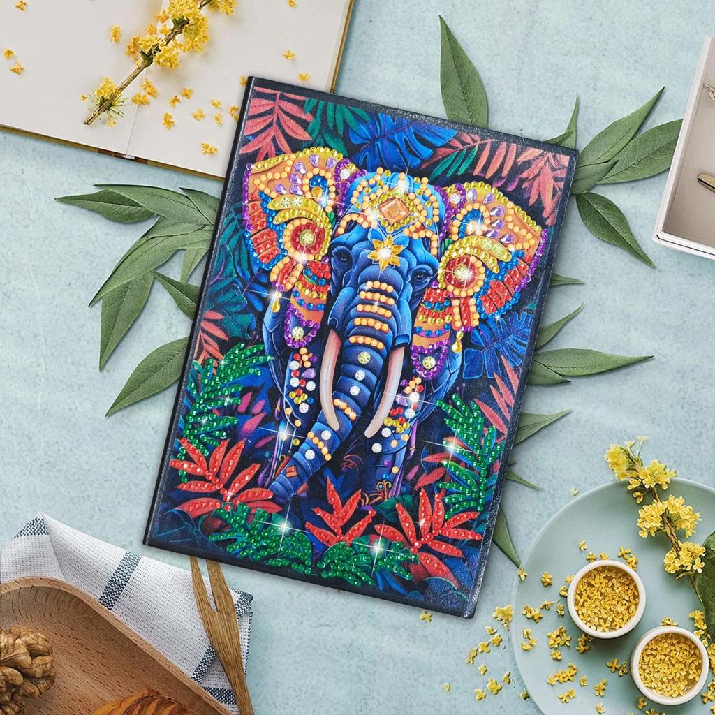 DIY Diamond Painting Business Notebook – Creative Dot Drill Writing Book for Kids