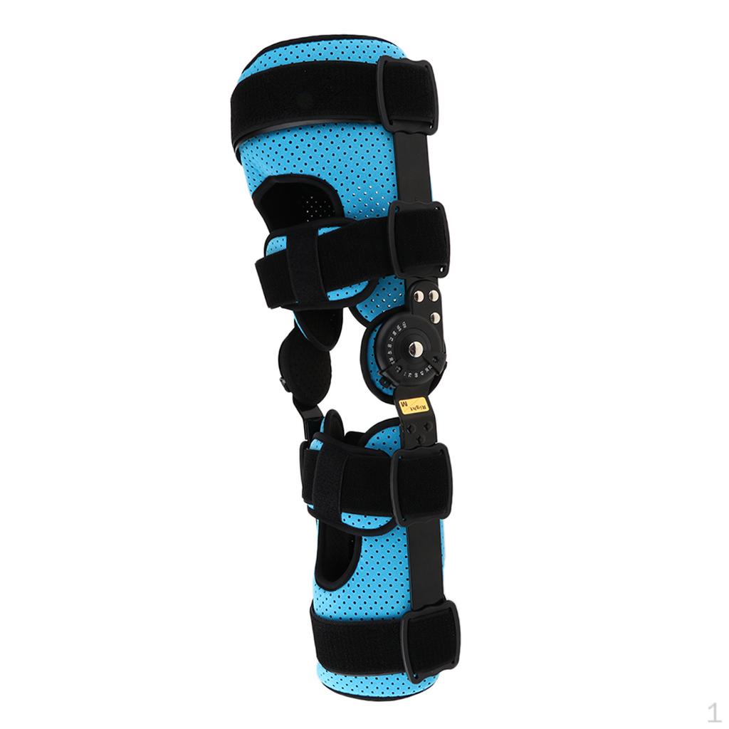 Adjustable Knee Leg Stabilizer Post Operative Injury Fixed