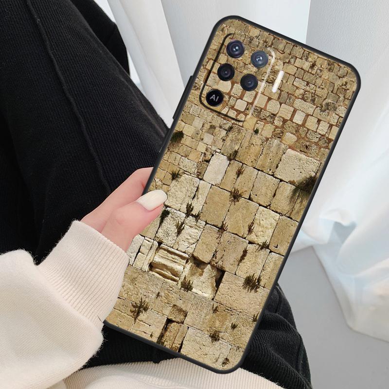 Иерусалим Западная Стена Плача Чехол Для Oppo A96 A76 A16 A60 A98 A58 A78 A18 A38 A80 A40 A77 A57 A17 A74 A54 A94 A15 A5 Pro