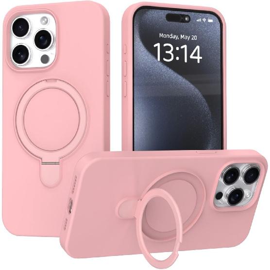 Case for iPhone 17 Air 16 15 Plus 13 12 Pro Max 11 Case with Magnetic Invisible Stand Military Drop Tested, Shockproof Silicone Cover Variety of