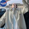 Повседневная мужская рубашка NASA MARVEL с отложным воротником