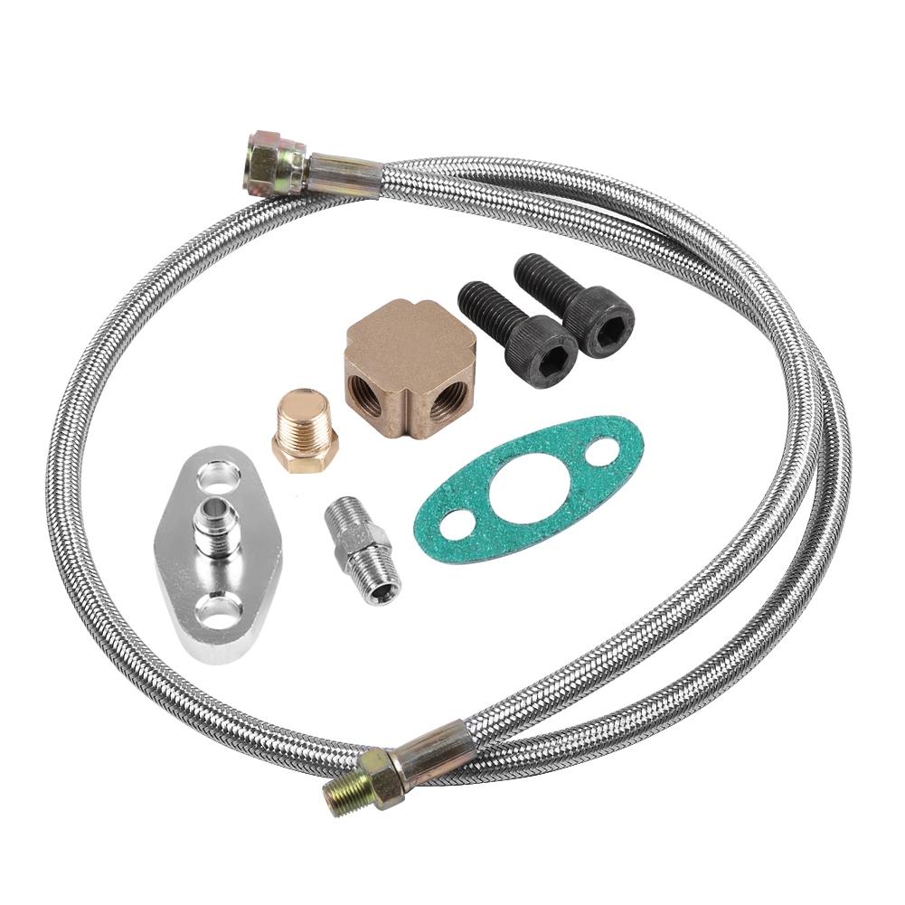 Turbo Oil Feed Line Kit Supply Complete Kit for T3 T4 T3 T4