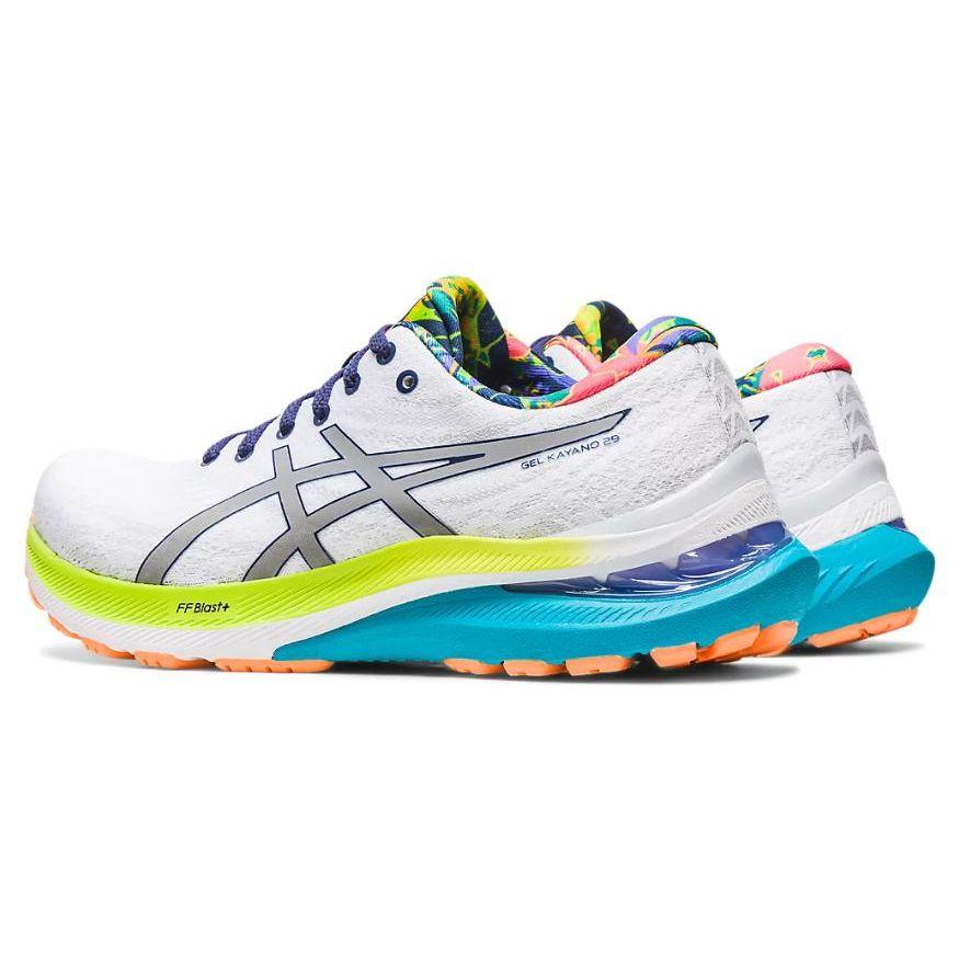Asics Кроссовки женские Gel Kayano 29 Lite-Show Lime Zest белые 1012B451-300