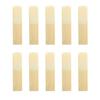 10Pcs Saxophone Reeds Hardness 2.5 Stable Sound High Accuracy Versatile Alto Sax Reeds for Saxophone