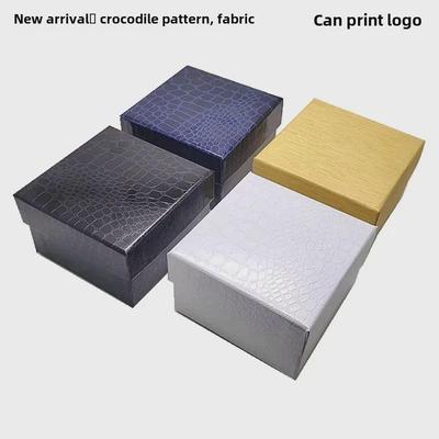 Коробка для часов из искусственной кожи с крокодиловым узором и логотипом - Упаковка для подарков и браслетов