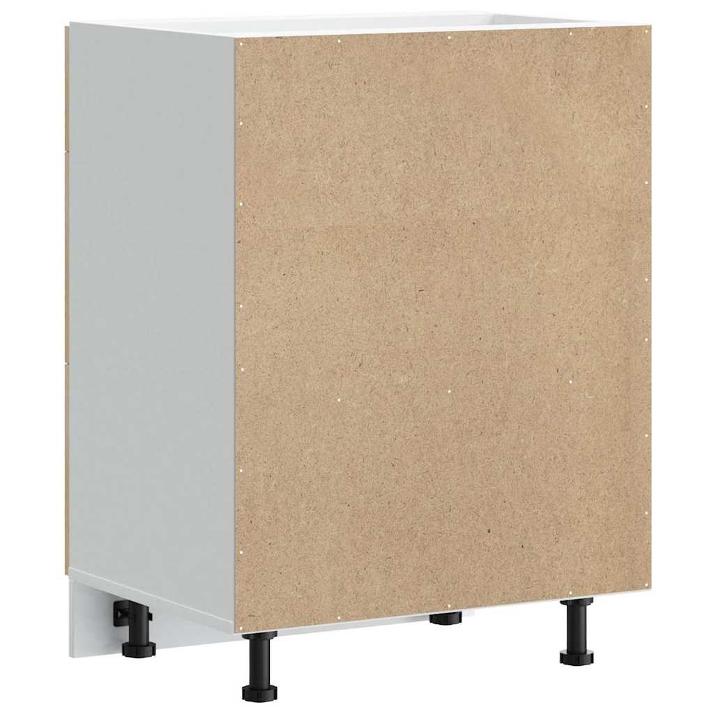 Porto Kitchen Base Cabinet in Sonoma Oak Wood Material