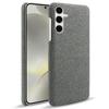 For Samsung Galaxy S25+ Case Cloth Texture Anti-Scratch Protective PC Phone Cover
