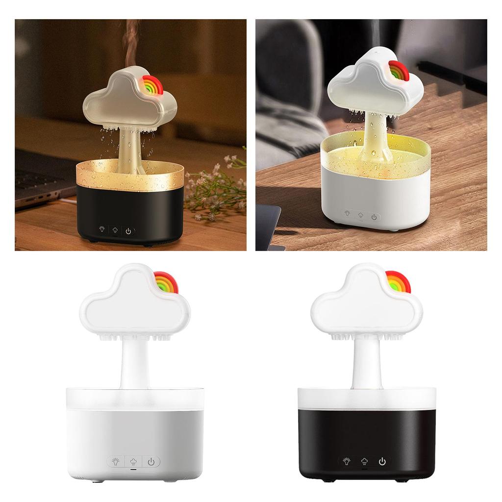 Ночной увлажнитель воздуха Диффузор с эфирными маслами Диффузор с каплями дождя