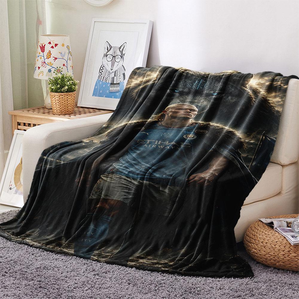 Erling Haaland Pride Blanket, High quality Comfortable for All Seasons, Home Decor, Warmth and Comfort