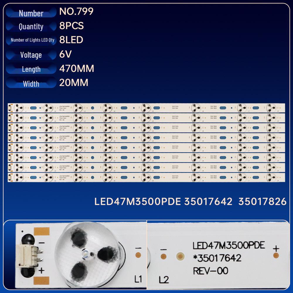 Светодиодная лента подсветки для телевизора LED47M3500PDE для LCD LED47F3530F