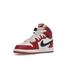 Детские кроссовки Air Jordan 1 Retro High OG PS Chicago Lost & Found Red Varsity-Red Black FD1412-612