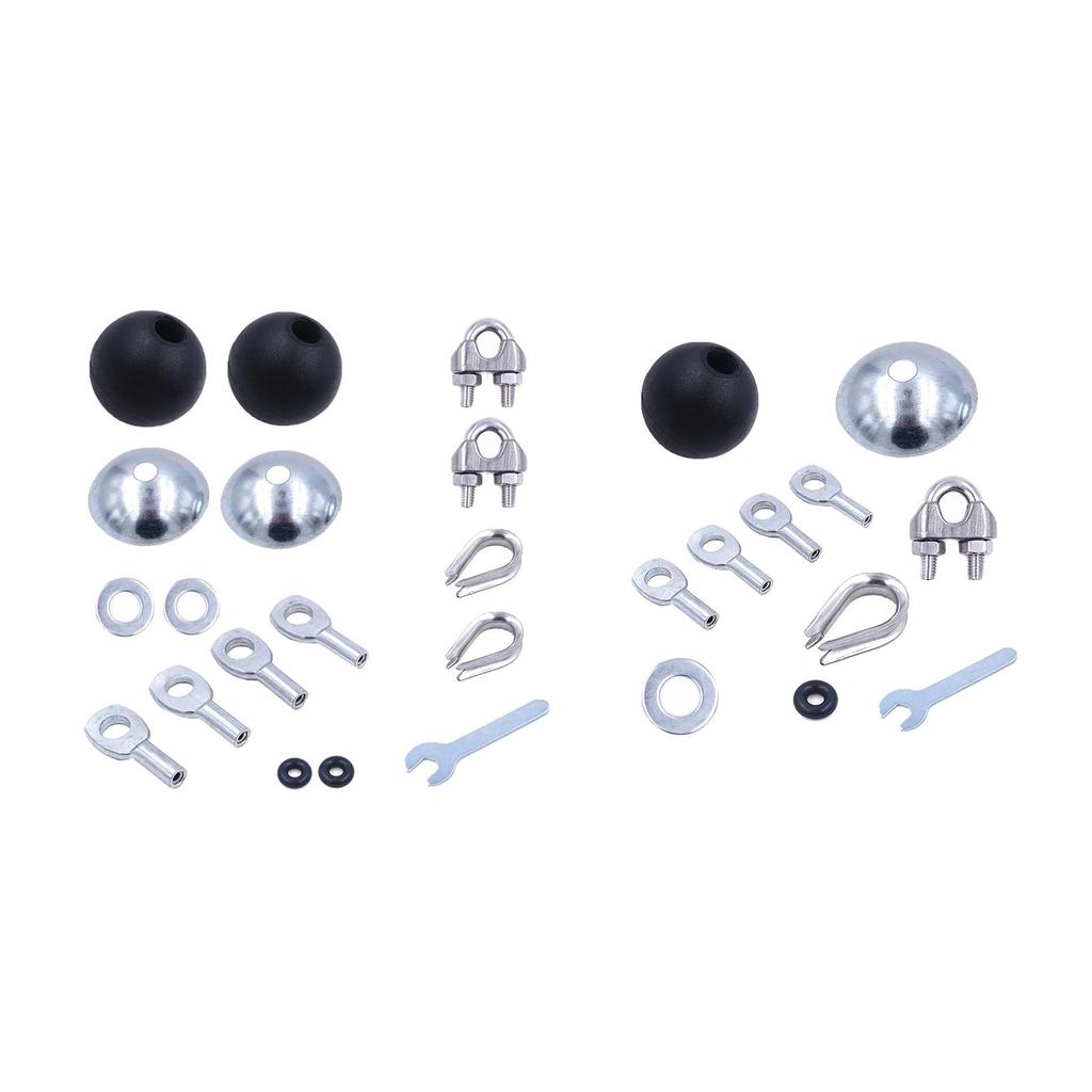 Accessory Equipment, Replacement Cable, Nylon , Metal Connector, Steel Clamp, Suitable for