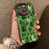 A-инопланетный кот Зеленый чехол для телефона для iPhone 17,16,15,14,13,12,11 Plus,Pro Max,XS,Красочный серебристый чехол для телефона Funda Cover