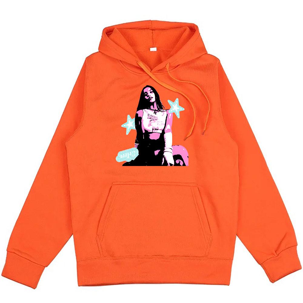 Женские худи с графикой Singer Эмилия Мернес MP3 Tour Толстовки Зимняя одежда с длинным рукавом Унисекс Уличная одежда с принтом