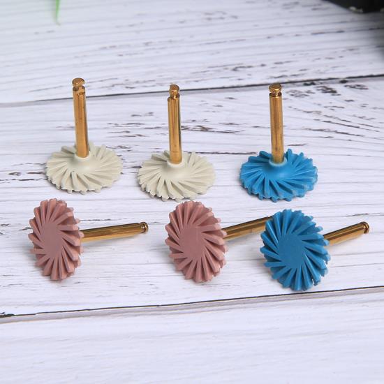 6 шт./кор., набор дисков для полировки зубов, принадлежности для отбеливания зубов для стоматолога