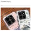 Прозрачный чехол для телефона с рисунком анимационных гор для Xiaomi 13T 11T Poco F6 X6 X5 Pro Redmi Note 13 12 Pro 11 10, мягкий силиконовый противоударный прозрачный чехол