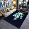 Robot with Neon Armor Design Suitable As a Non-slip Mat for the Living Room or Bedroom Sofa