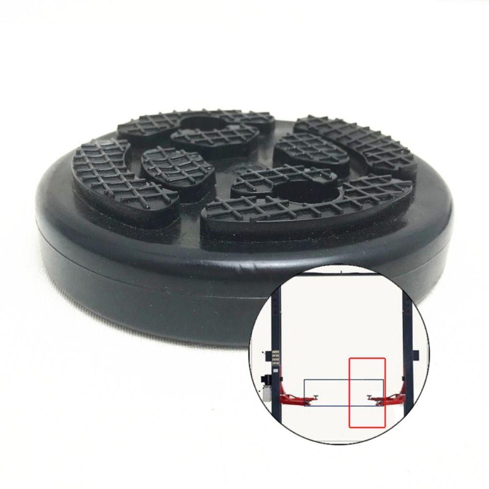 Универсальные профессиональные резиновые накладки для домкратов, подъемные, круглые/квадратные, диаметр 120 мм, для автомобильного буксировочного стоечного автомобильного подъемника, домкрата для грузовика