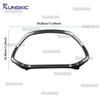 For Renault Captur 2020 2021 2022 2023 2024 2025 2026 for Renault Kaptur ABS Carbon Fiber Pattern Speedometer Instrument Frame