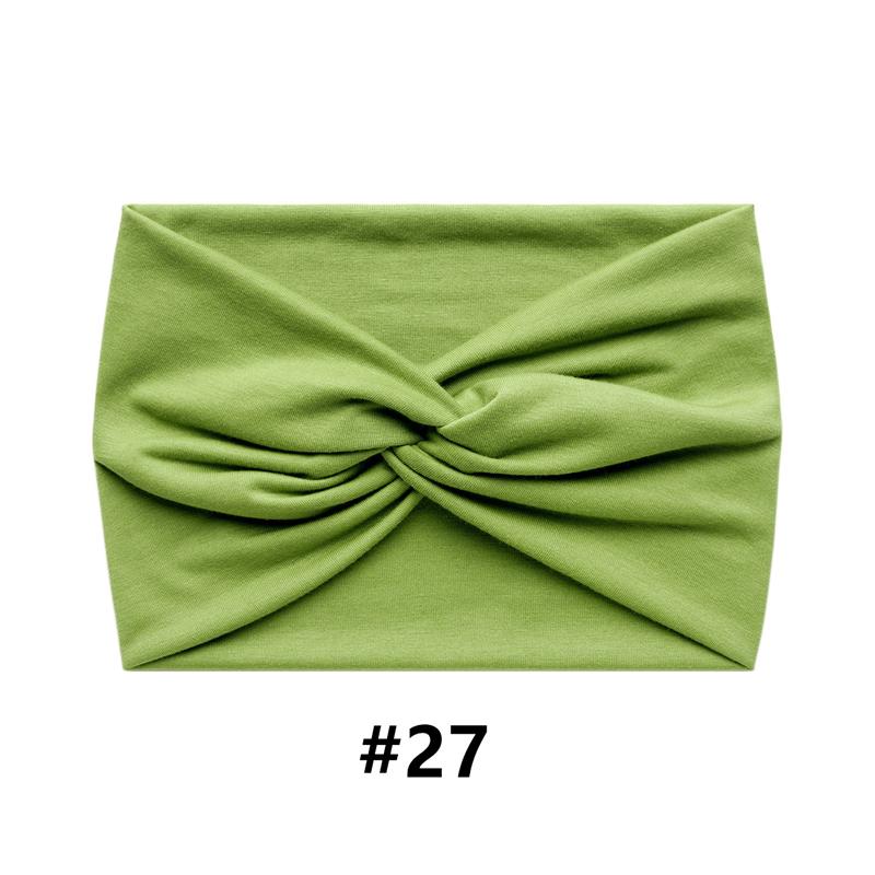 Широкие повязки на голову для женщин Очень большая повязка на голову в виде тюрбана Повязка на голову в стиле бохо Повязка на голову с витым узлом Спортивные эластичные нескользящие повязки на голову для тренировок Аксессуары для больших волос