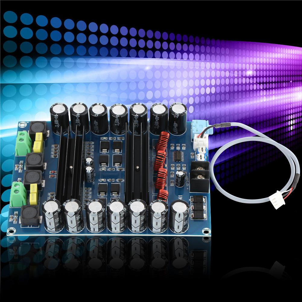 DC 12V 24V TPA3116D2 2*150W Digital Audio Amplifier Board 2 Channel with Boost