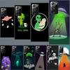 UFO Alien Cat Universe Phone Case for Samsung A17 A37 A57 A55 A35 A25 A15 A54 A14 A24 A34 A13 A23 A33 A53 A07 A05S A04S A03 A73