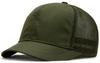 Laquest Short Brim Mesh Cap for Trail Running (Army Green)