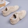 Sports Board Shoes 2025 New Autumn Leather Surface Soft Sole Women's Casual Non Slip Lightweight Wear-resistant Versatile Shoes
