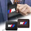 Кожаный кошелек с логотипом M для водительского удостоверения, ID-карты, банковских карт для X7 X3 X4 X5 X6 3 4 5 6 7 серии Z4 M M3 M5 M6 E38 E39 E46 E53 E60