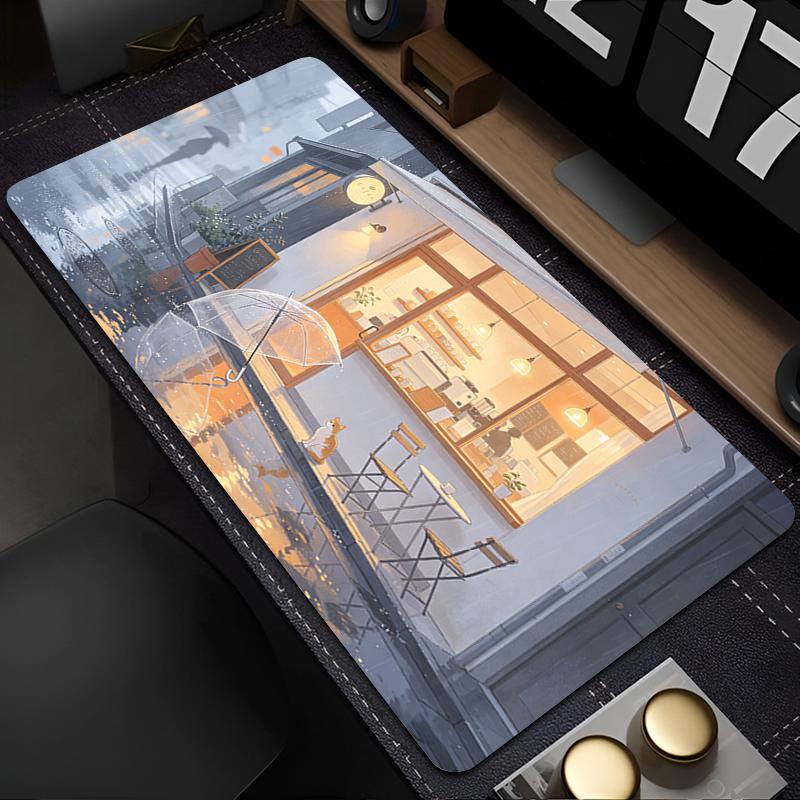 High-Quality Mouse Pad Large Extended Gaming Desk Mat Healing scenery Carpet Non Slip Gamer Pad Rubber Base Computer Mouse Pad