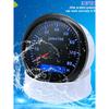 Round Auto RPM Tachometer 8000 RPM Tacho Gauge with LCD Light Car Digital Hourmeter Marine Outboard Diesel Engine 7Colors Change Coolant Temperature