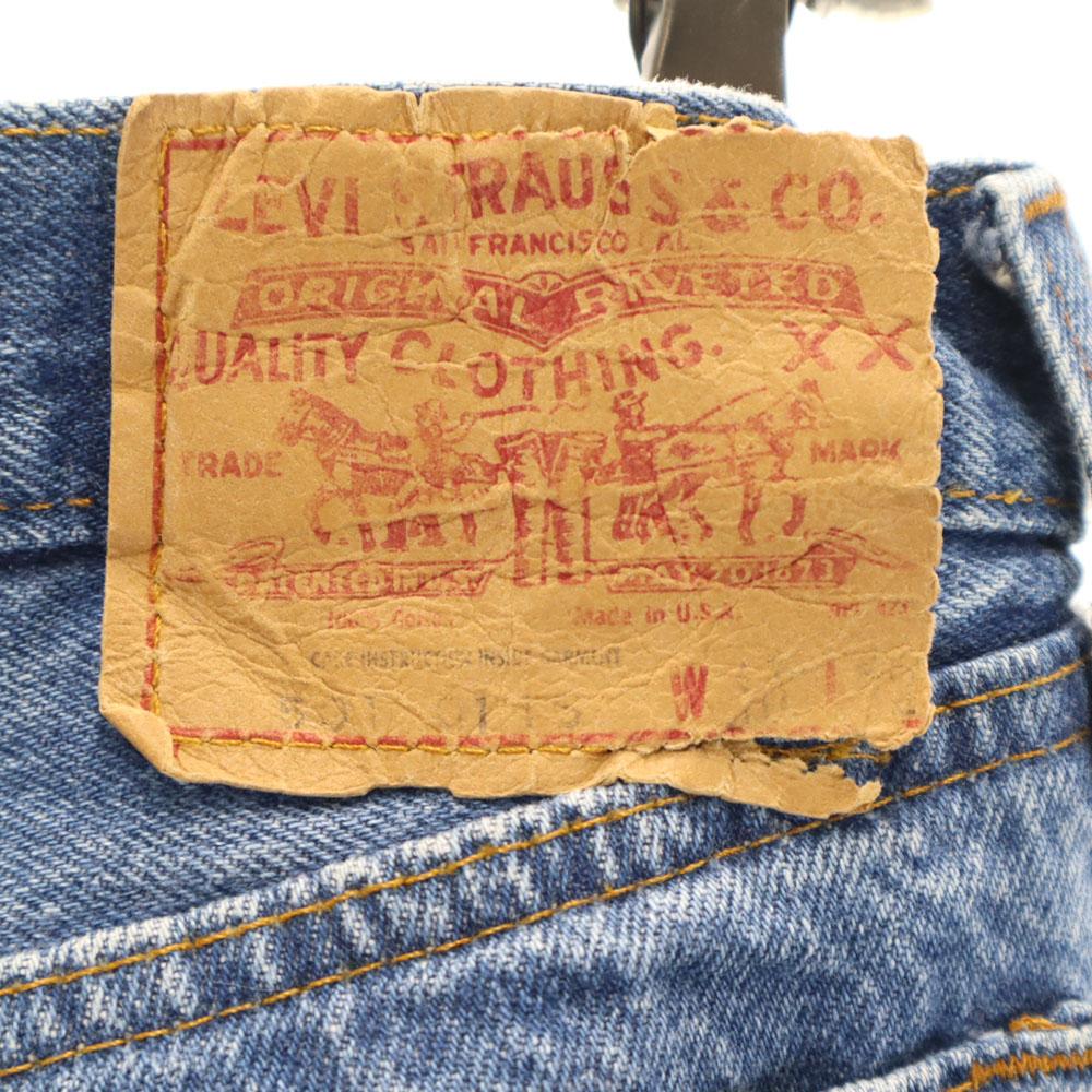 Levi's Джинсы 501 Винтажные зауженные 80-е W30 Синяя стирка Женские Б/у