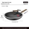 Премиальная титаново-железная антипригарная вок-сковорода Kangbahe