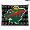 Minnesota wild Logo Wall Tapestry Aesthetic Wall Hanging Printed Fabric Blanket Decorative Tapestries for Bedroom Living Room Home Decor