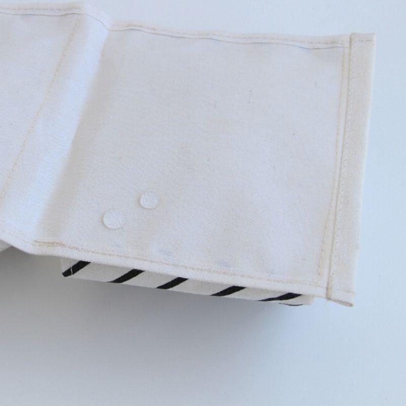 3 Pockets Hanging Storage Bag Wall Mounted Wardrobe Sundries Hanging Bag Cotton Linen Bathroom Toiletry Home Decor Hanging Bag