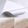 1Sheet Floral Printed Background Decoration Wall Sticker Home Decor Self Adhesive Living Room Non Woven Fabric Bedroom