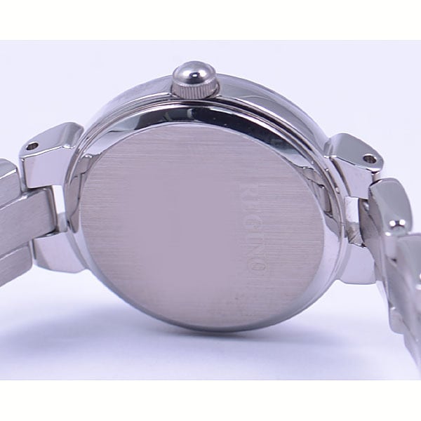 Citizen Женщины KP1-012-11 ( Часы REGUNO Solar-Tech Браслет женский) Круглые часы из серебристого нержавеющего металла