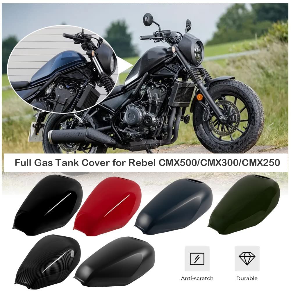 Мотоциклетный полный бензобак Защитная крышка топливного масляного картера Защита кузова Комплект обтекателя Адаптация RebelCMX500CMX500Rebel5002017-2023RebelCMX300250CMX3